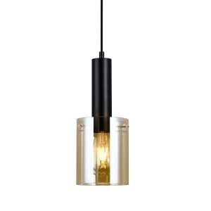 Sardo - Lampa wisząca PND-5581-1-BK+AMB