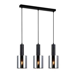 Sardo - Lampa wisząca PND-5581-3-BK+SG