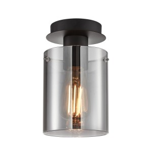 Lampa sufitowa Sardo SPL-5581-1SC-BK-SG
