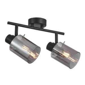 Lampa sufitowa Sardo SPL-5581-2-BK-SG