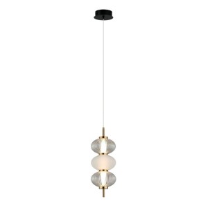 Testa - Lampa wisząca PND-84938-3-BK