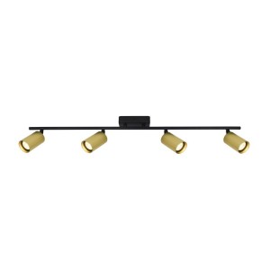 Lampa sufitowa Tris SPL-46829-4-BK-GD