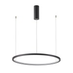 Vinola - Lampa wisząca PND-56135B-080RPP-BK-3KS4K-TRDIMM