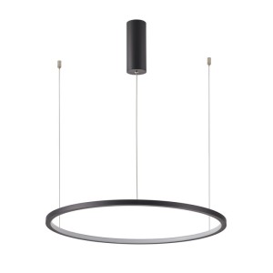 Vinola - Lampa wisząca PND-56135B-080RPP-BK-3KS4K-TRDIMM