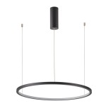 Vinola - Lampa wisząca PND-56135B-100RPP-BK-3KS4K-TRDIMM