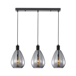 Zulo - Lampa wisząca PND-27812-3-BK-SG