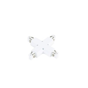 3 phase track - cross joint - white - Akcesorium do szynoprzewodu TR-PLUS-JOINT-WH