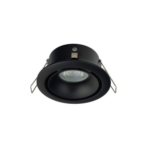 Oczko wpuszczane FOXTROT black GU10 IP54 do łazienki 8374