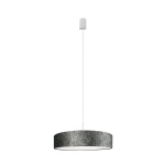 Lampa wisząca zwis nowoczesna CROCO grafitowy  8948