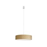 Lampa wisząca z abażurem TURDA III złoty  8950