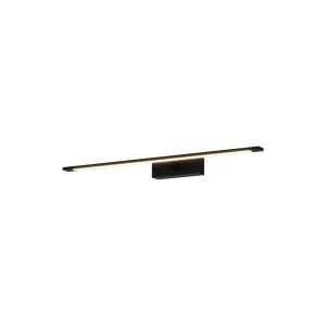 Kinkiet Elgidia 1xLED IP 44 czarny WL0122-M-BK