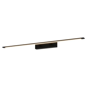 Kinkiet Elgidia 1xLED IP 44 czarny WL0122-L-BK