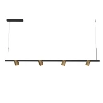 Lampa Wisząca Slide Long 1xLED szczotkowany mosiądz PL0124-BS