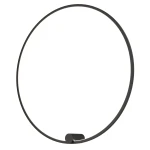Kinkiet Ringa L 1xLED czarny WL0116-L-BK