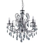 Barocco Black - Lampa wisząca MD72709-6B