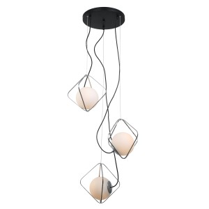 Canto lampa wisząca PEN-5696-3-BKCR