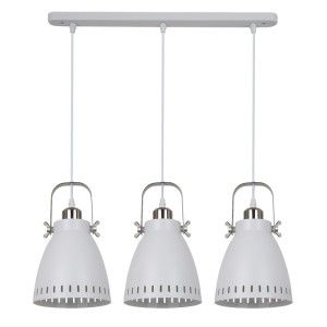Franklin - Lampa wisząca MD-HN8026S-3-WH+S.NICK