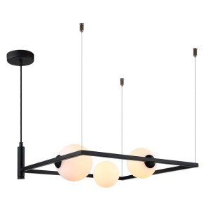 Gareth - Lampa wisząca MDM-3975/3 BK