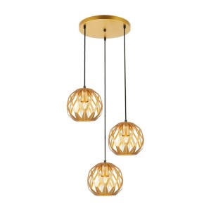 Hilo - Lampa wisząca PND-22341-3SA-GD