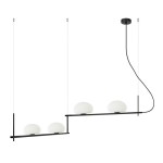 Kernio - Lampa wisząca PND-357784-BK+W