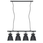 Lavare - Lampa wisząca MD-HN82608-4-BK+WH