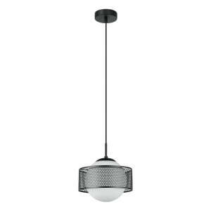 Lomica - Lampa wisząca PND-55456-1L-BK