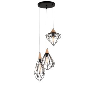 Maelle - Lampa wisząca MDM-2591/3 BK