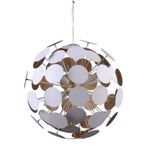 Mailone - Lampa wisząca AD20180/6B WH+GD