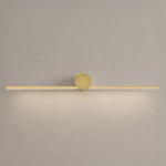 Kinkiet Artist Złoty 9W LED 60cm