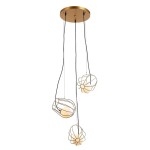 Melisa - Lampa wisząca MDM-3942/3 GD