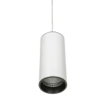 Moldes Big WH/GR Pendant 4000K - Lampa wisząca HL7719/12W 4000K WH+GR