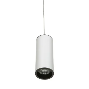 Moldes Medium WH/GR Pendant 3000K - Lampa wisząca HL7718/7W 3000K WH+GR