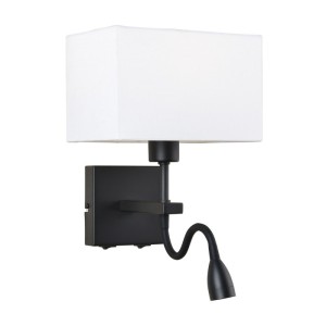Norte - Lampa przyłóżkowa WL-1122-2-BL-BM-RC-WH