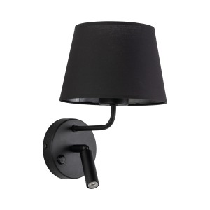 MAJA BLACK KINKIET 1XE27 / 1XG9