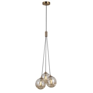 Perlos - Lampa wisząca PND-54456-3-HB-AMB