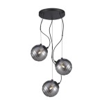 Perona - Lampa wisząca PND-92389-3A-BK