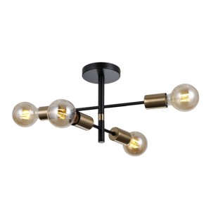 Piansi - Lampa wisząca PND-4025-4-BL-HBR