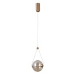 Rastia - Lampa wisząca PND-34361-S-HBR-AMB