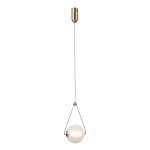 Rastia - Lampa wisząca PND-34361-S-HBR-OPAL