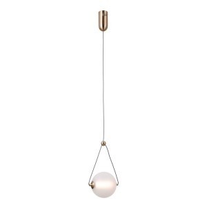 Rastia - Lampa wisząca PND-34361-S-HBR-OPAL