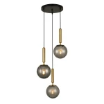 Ravena - Lampa wisząca PND-2324-3A BRO+SG