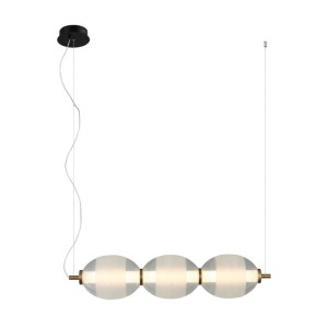 Rinot - Lampa wisząca PND-45372-3-WH-CL