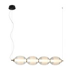 Rinot - Lampa wisząca PND-45372-4-WH-CL