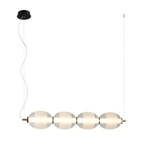 Rinot - Lampa wisząca PND-45372-4-WH-CL