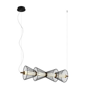 Sanke - Lampa wisząca PND-63849-4-BK