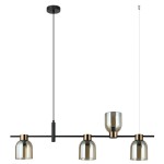 Servio - Lampa wisząca PND-66892-4-BK-AMB
