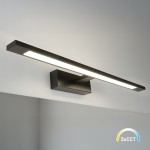 Kinkiet Klimt Czarny 12W 60cm