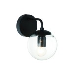 Lampa kinkiet Bao Parette Nero Claro