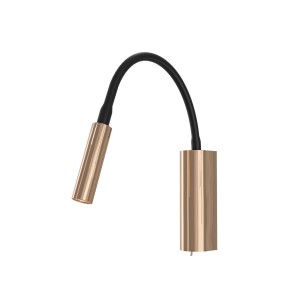 Lampa kinkiet Nuto Nero Gold