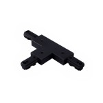 Łącznik Typu T Zasilający Czarny/T-Piece Black  1- fazowy